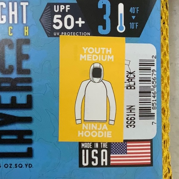 PolarMax SUPER MIDWT NINJA HOODIE (3) - Black - Picture 14 of 16